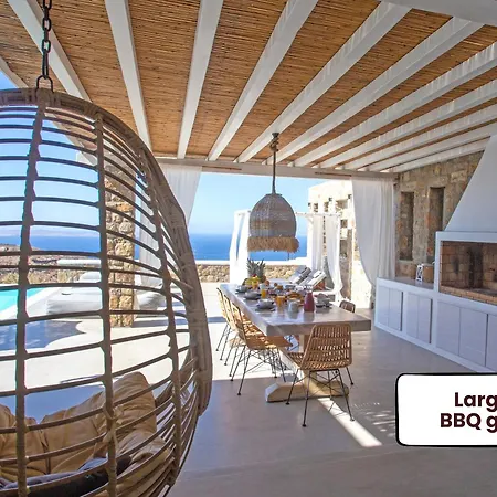 Villa Panamera Mykonos, Private Heaven, Supreme View!