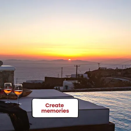 Panamera Mykonos, Private Heaven, Supreme View! * Fanári