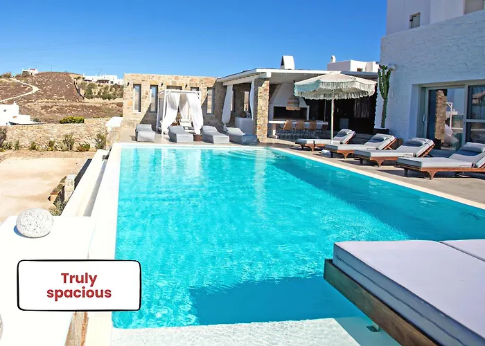 Panamera Mykonos, Private Heaven, Supreme View! 别墅 Fanari (Mykonos)