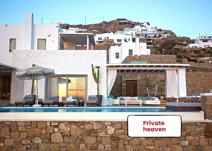 Panamera Mykonos, Private Heaven, Supreme View! 别墅