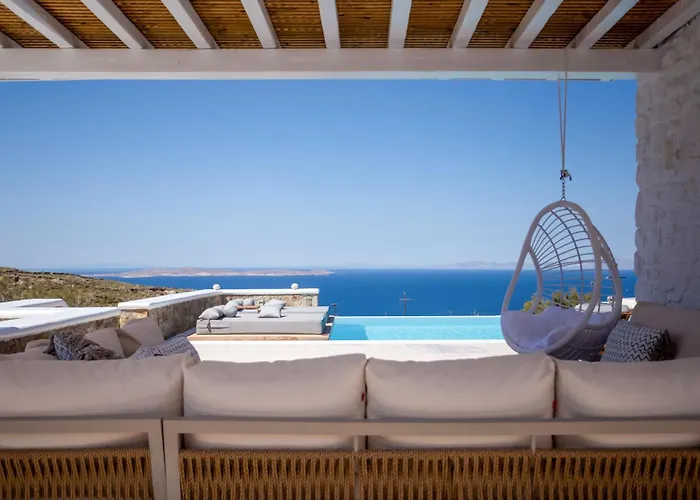 别墅 Panamera Mykonos, Private Heaven, Supreme View! *